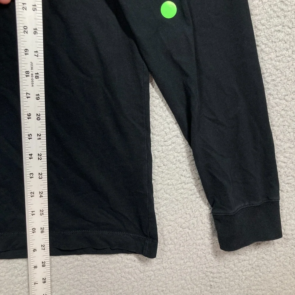 University of Oregon Ducks T Shirt Adult Small Black Long Sleeve Nike Tee FLAW